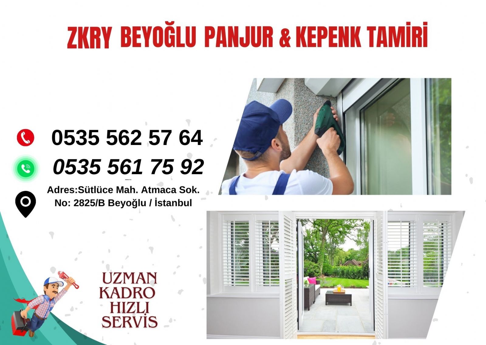 Beyoğlu Panjur Ve Kepenk Tamiri